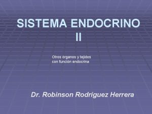 Funciones endocrinas del riñon