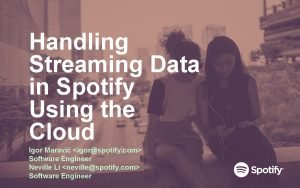 Spotify hadoop