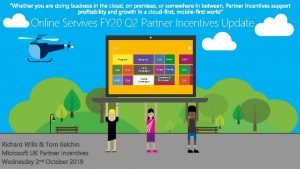 Microsoft partner incentive program