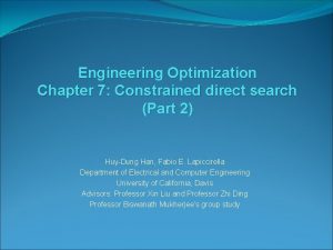 Search engineering optimization