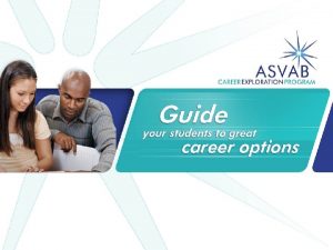 Asvab career program