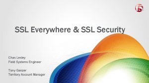 Ssl everywhere