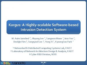 Kargus A Highlyscalable Softwarebased Intrusion Detection System M