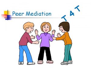 Definition of peer mediation
