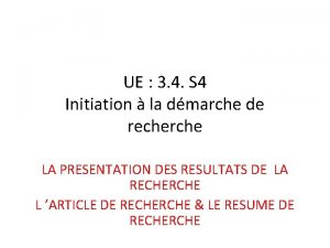 Conclusion exemple