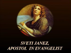 Apostol janez