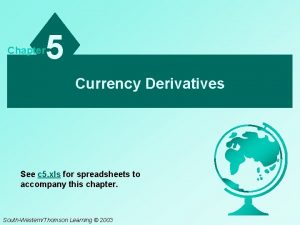 Currency futures