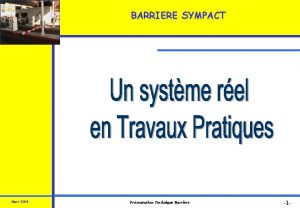 Barriere sympact