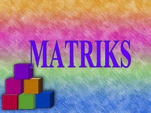 Penjumlahan matriks