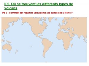 II 2 O se trouvent les diffrents types