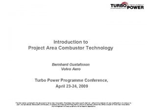 Turbo combustor technology