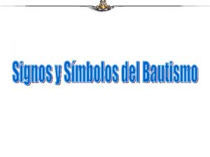 Simbolos de el bautismo