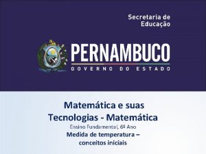 Matemtica e suas Tecnologias Matemtica Ensino Fundamental 6