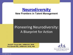 Neurodiversity New Frontiers in Talent Management Pioneering Neurodiversity