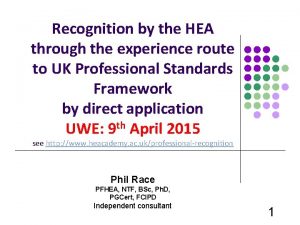 Hea fellowship reference example