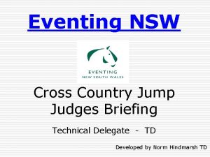 Eventing nsw