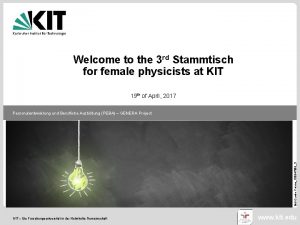 Welcome to the 3 rd Stammtisch for female