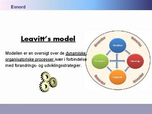 Leavitts model struktur