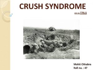 Crush syndrome icd 10 Crush syndrome icd 10