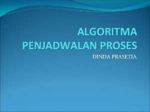 Contoh soal algoritma fifo Contoh soal algoritma fifo