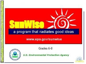 JA Sun Wise a program that radiates good