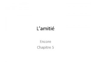 Lamiti Encore Chapitre 5 Ecrivez ces personnes plus