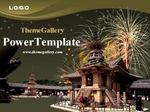 LOGO Theme Gallery Power Template www themegallery com