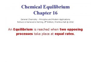 General chemistry 2