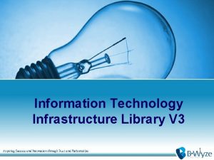 Information Technology Infrastructure Library V 3 1 Course