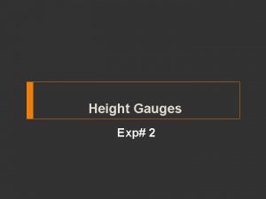 Exp height