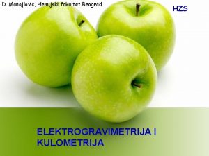 Elektrogravimetrija