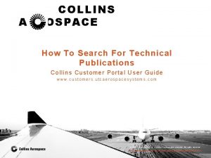 Collins aerospace technical publications