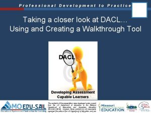 Professional Development to Practice Taking a closer look