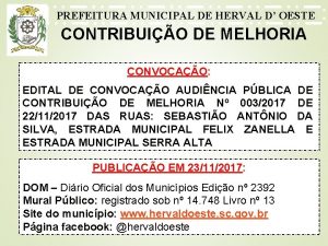 Prefeitura herval d oeste