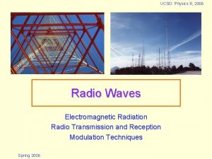 Generation of radio waves