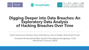 Digging Deeper into Data Breaches An Exploratory Data