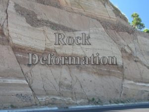 Rock Deformation Geological Structures Joints Faults Shear Zones