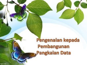 Pembangunan pangkalan data