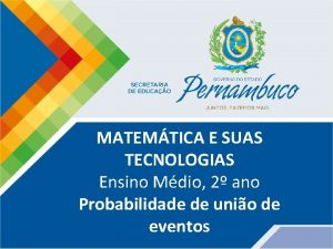 MATEMTICA E SUAS TECNOLOGIAS Ensino Mdio 2 ano