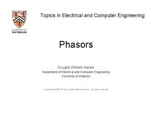 Phasors in electrical engineering