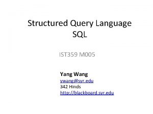 Sql