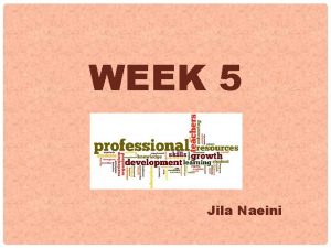 WEEK 5 Jila Naeini Standards Professionalism MerriamWebster 2013
