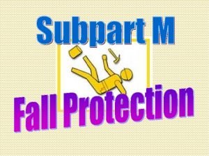 29 cfr 1926 subpart m