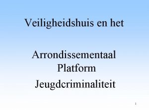 Veiligheidshuis dordrecht