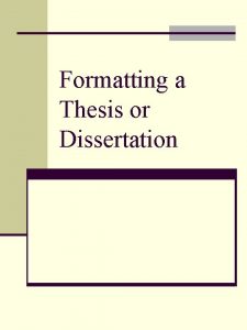 List of figures dissertation
