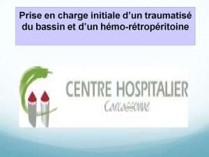 Traumatisme du bassin pidmiologie Trauma frquent et grave