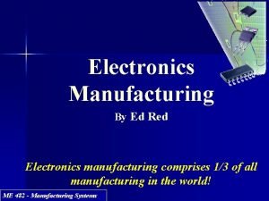 Red electronics