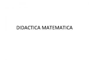 DIDACTICA MATEMATICA SOBRE EDUCACION EN CHILE La Ley