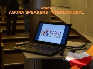 Agora speakers