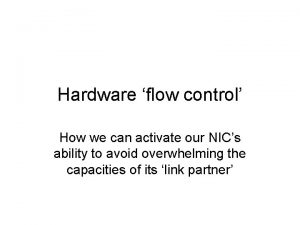 Flow control frame format